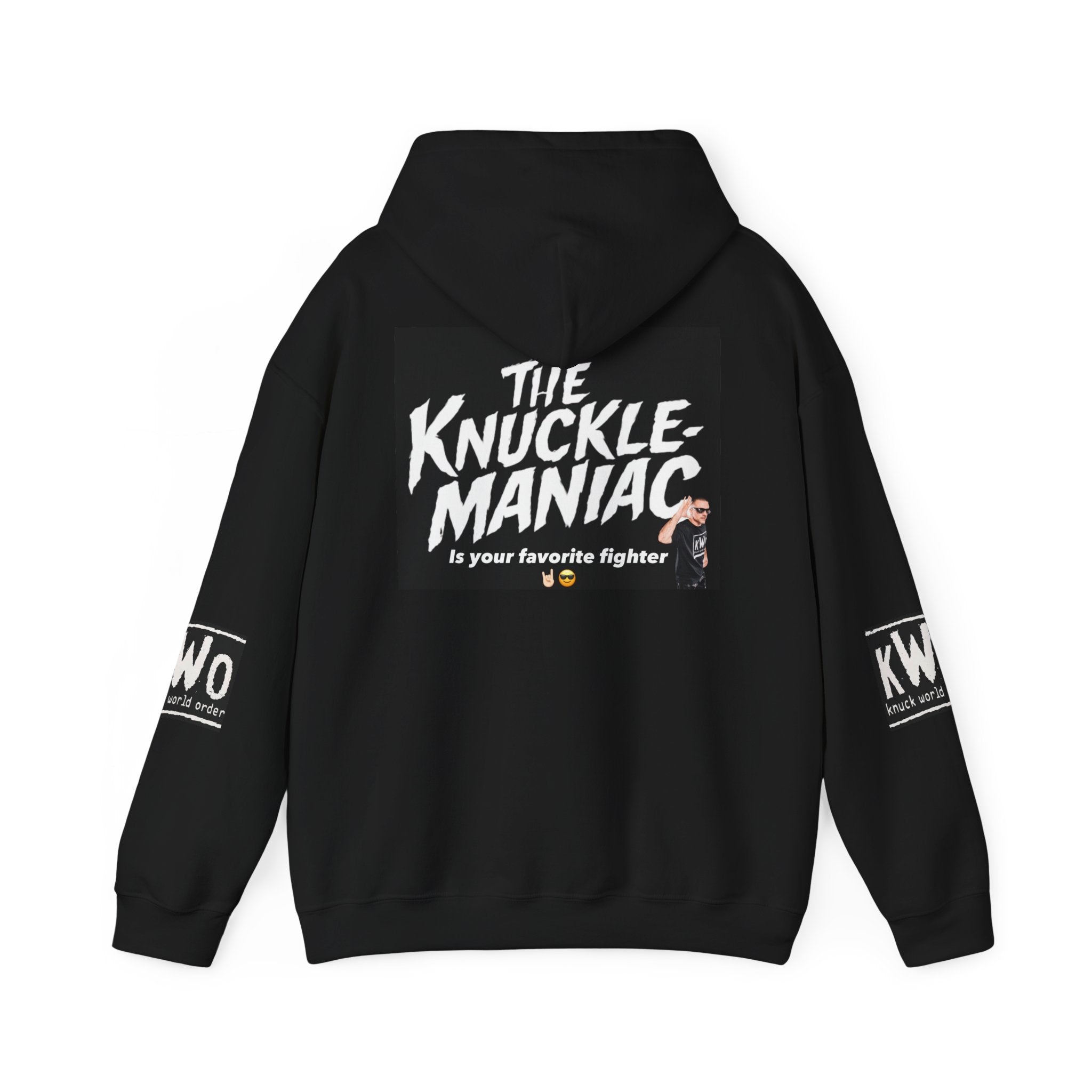 Knuck World Order (KWO) Hoodie – The Knuckle-Maniac Graphic Pullover