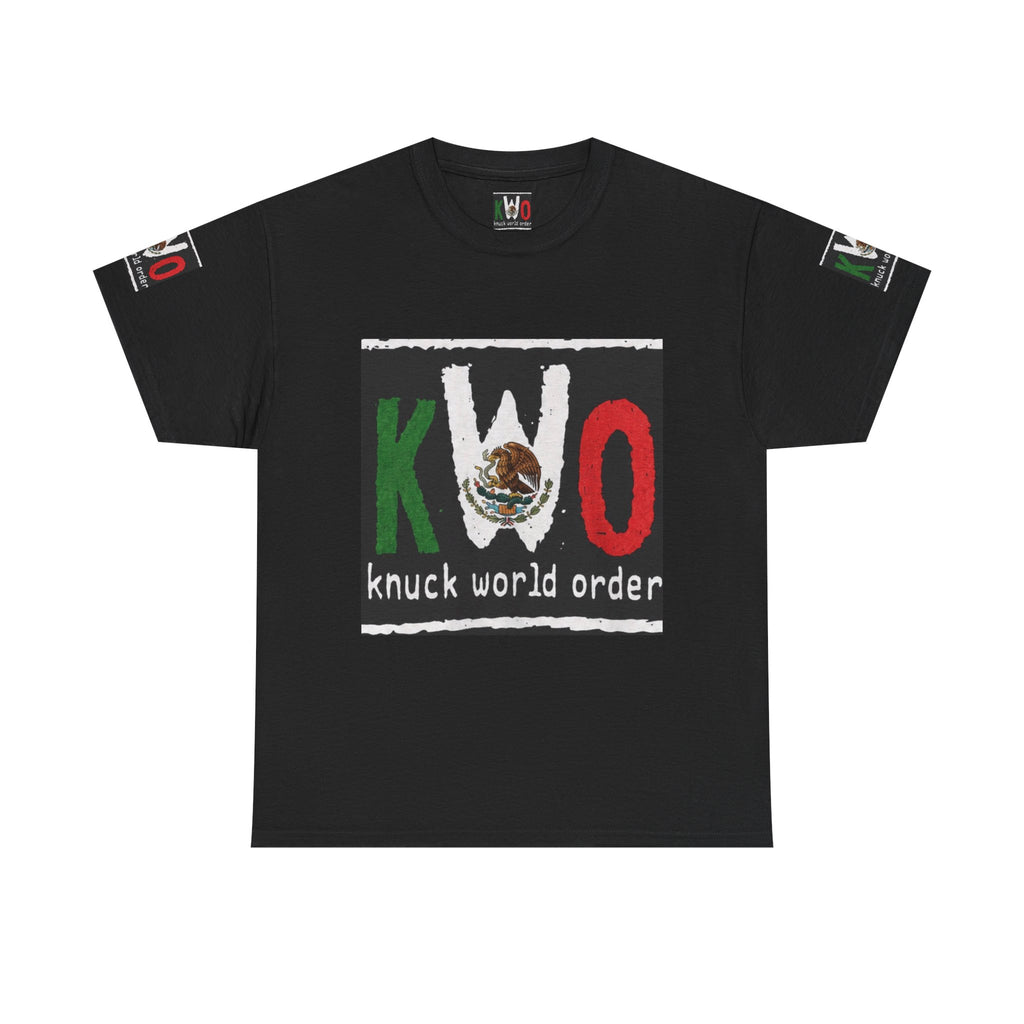 KWO 'Knuck World Order' Tee — David "El Necio" Díaz MMA Graphic Shirt