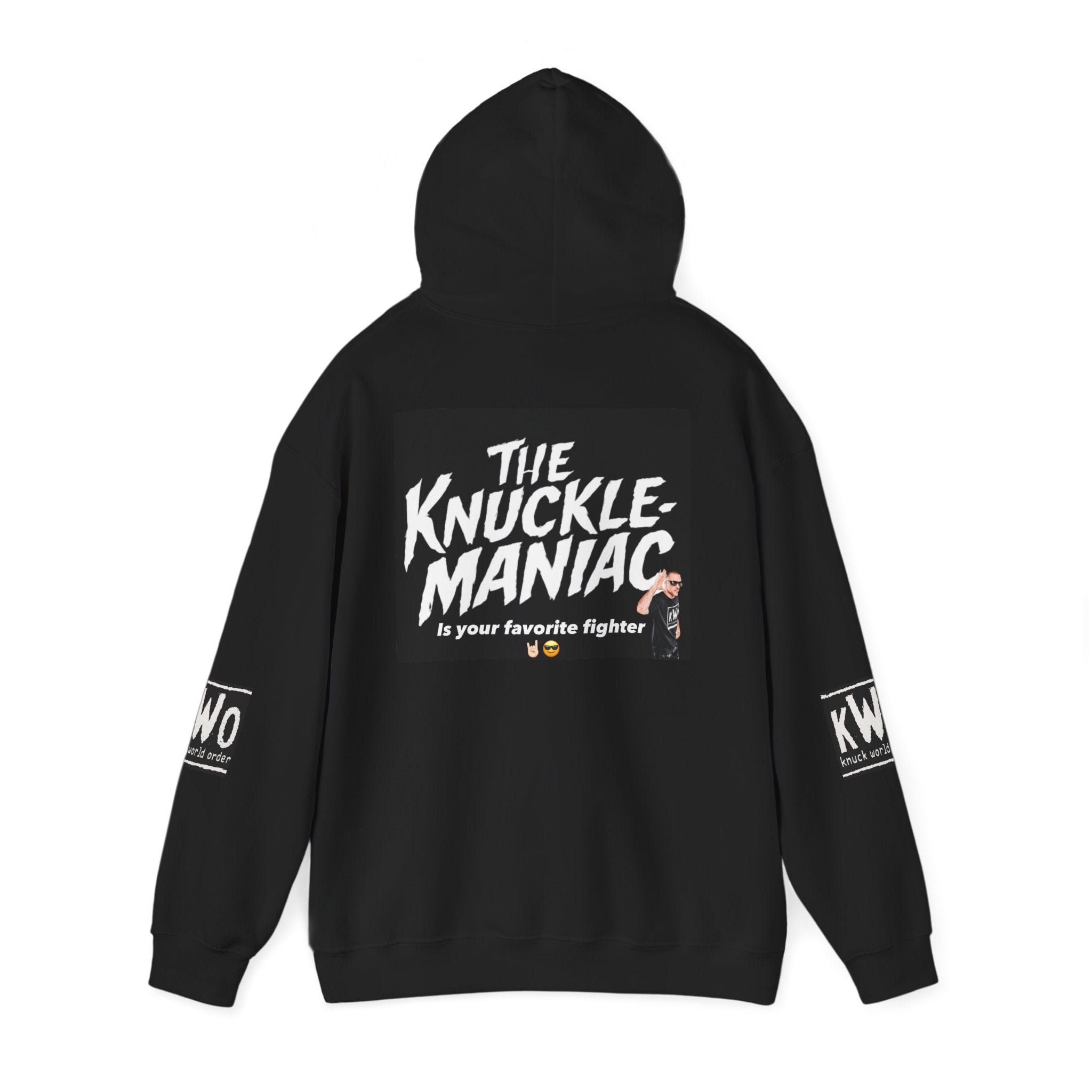 Knuck World Order (KWO) Hoodie – The Knuckle-Maniac Graphic Pullover