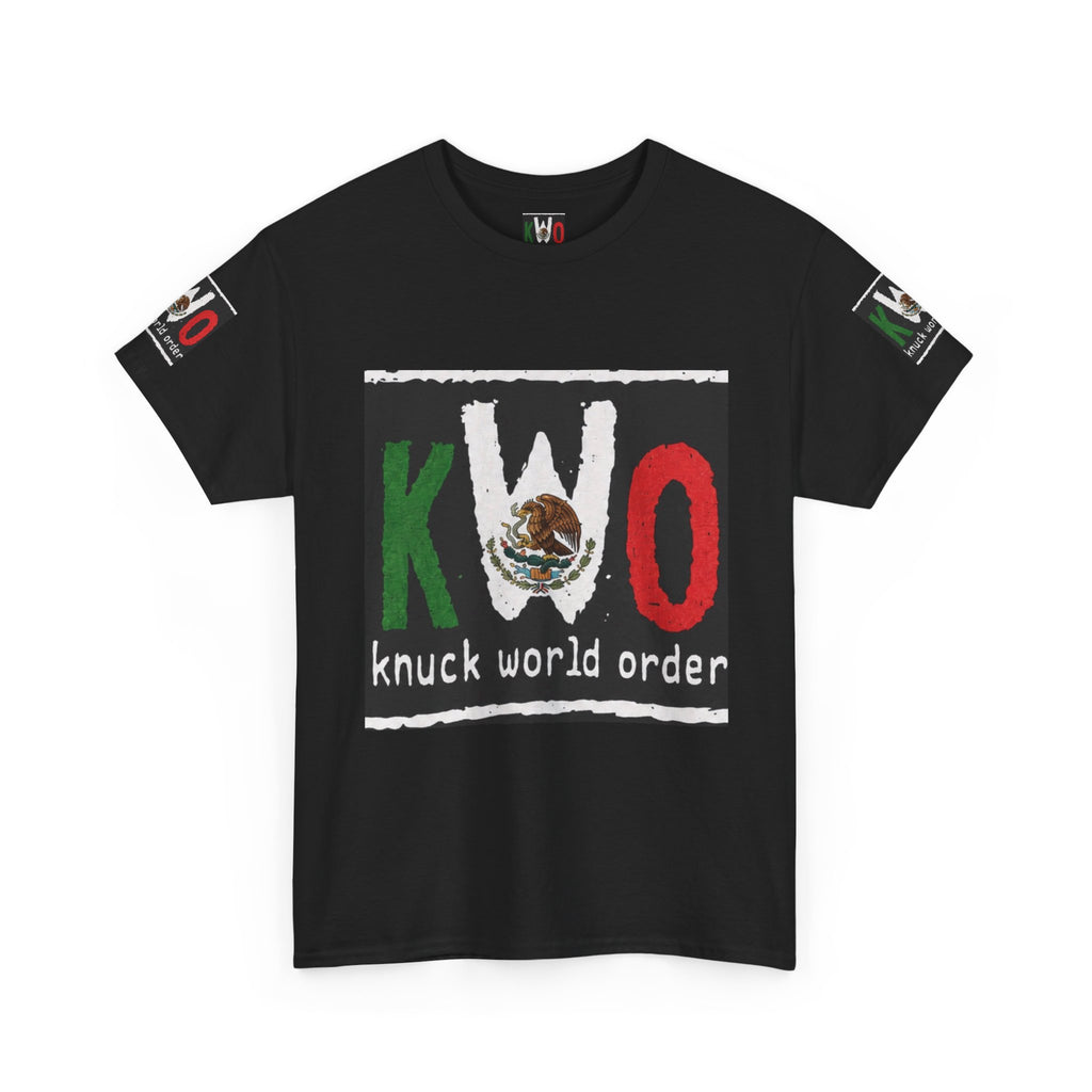 KWO 'Knuck World Order' Tee — David "El Necio" Díaz MMA Graphic Shirt
