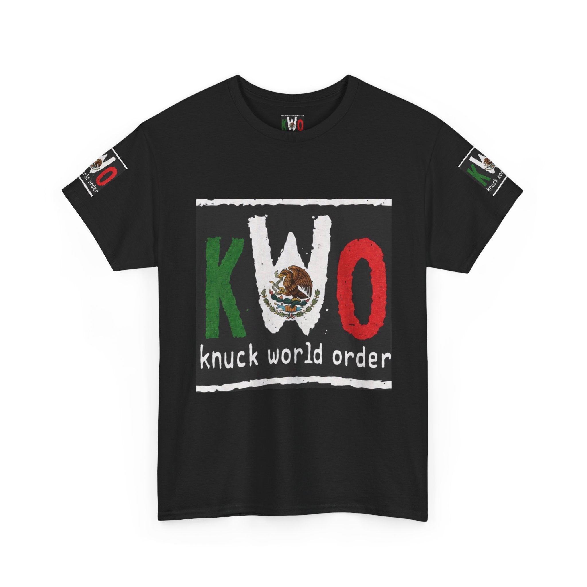 KWO 'Knuck World Order' Tee — David "El Necio" Díaz MMA Graphic Shirt