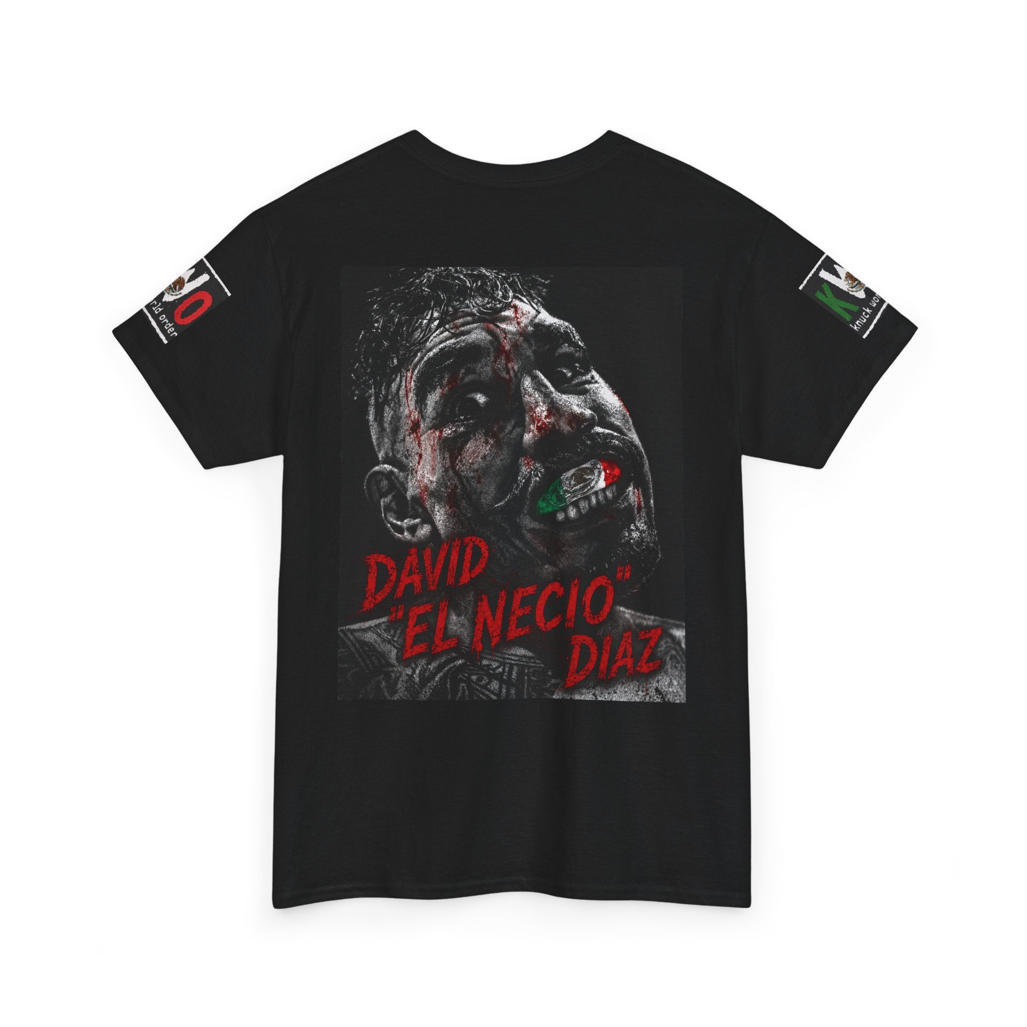 KWO 'Knuck World Order' Tee — David "El Necio" Díaz MMA Graphic Shirt