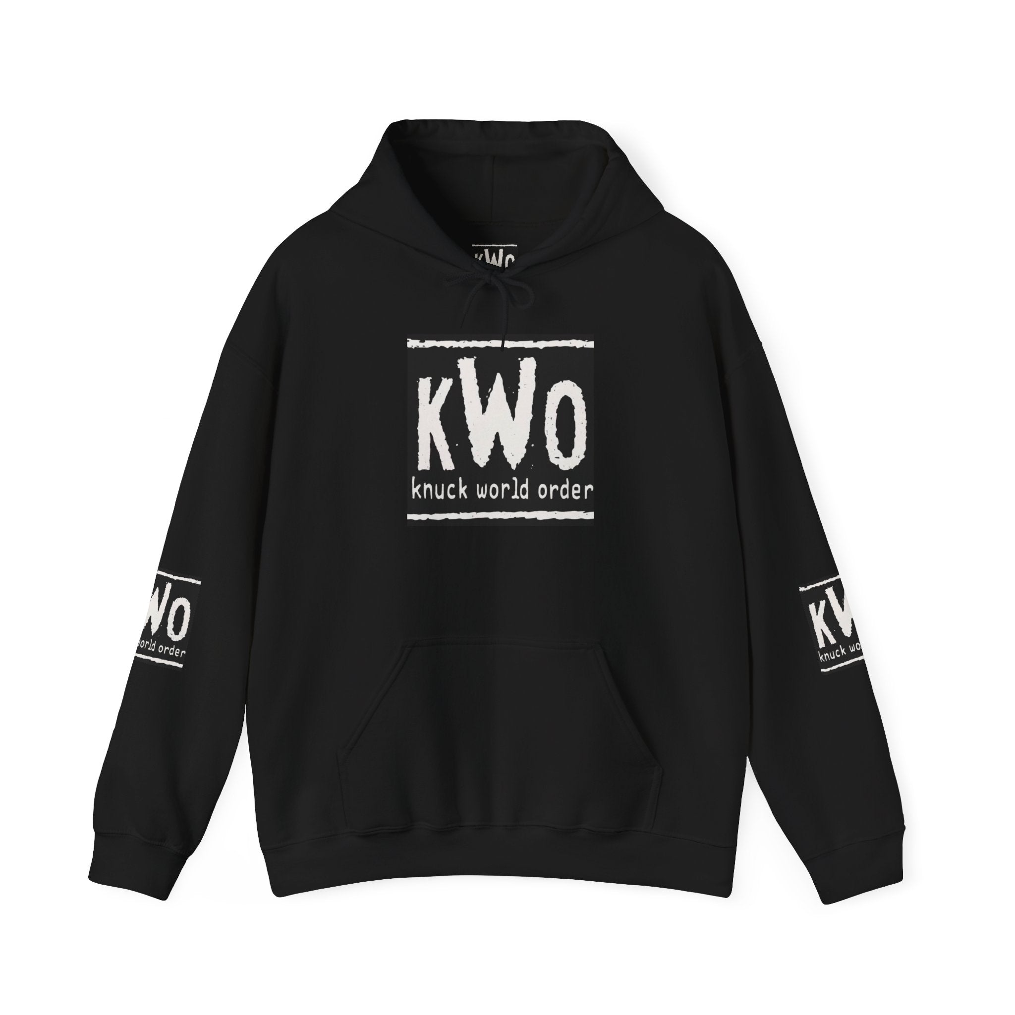 Knuck World Order (KWO) Hoodie – The Knuckle-Maniac Graphic Pullover