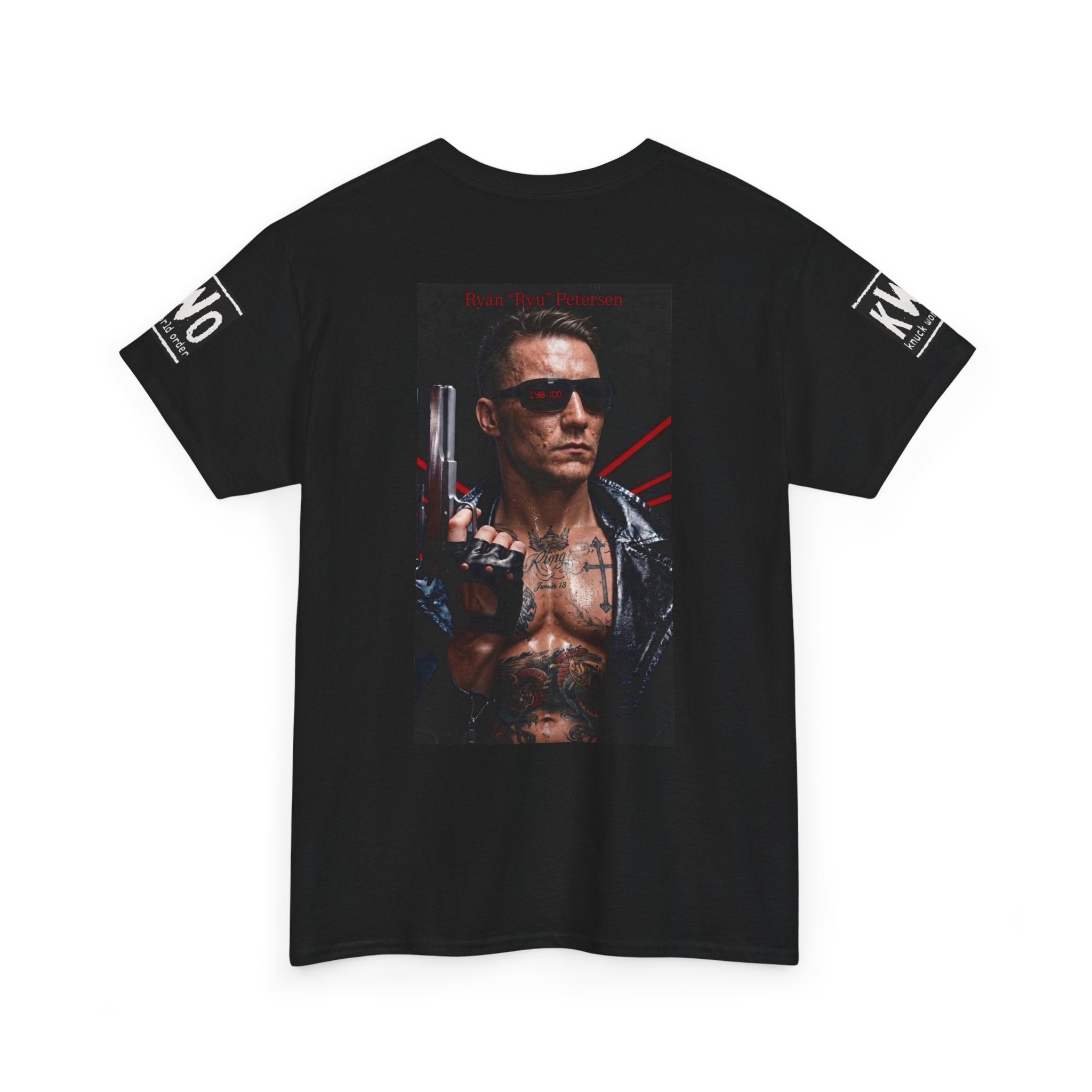Ryan "Ryu" Petersen KWO "Knuck World Order" — Terminator T-Shirt
