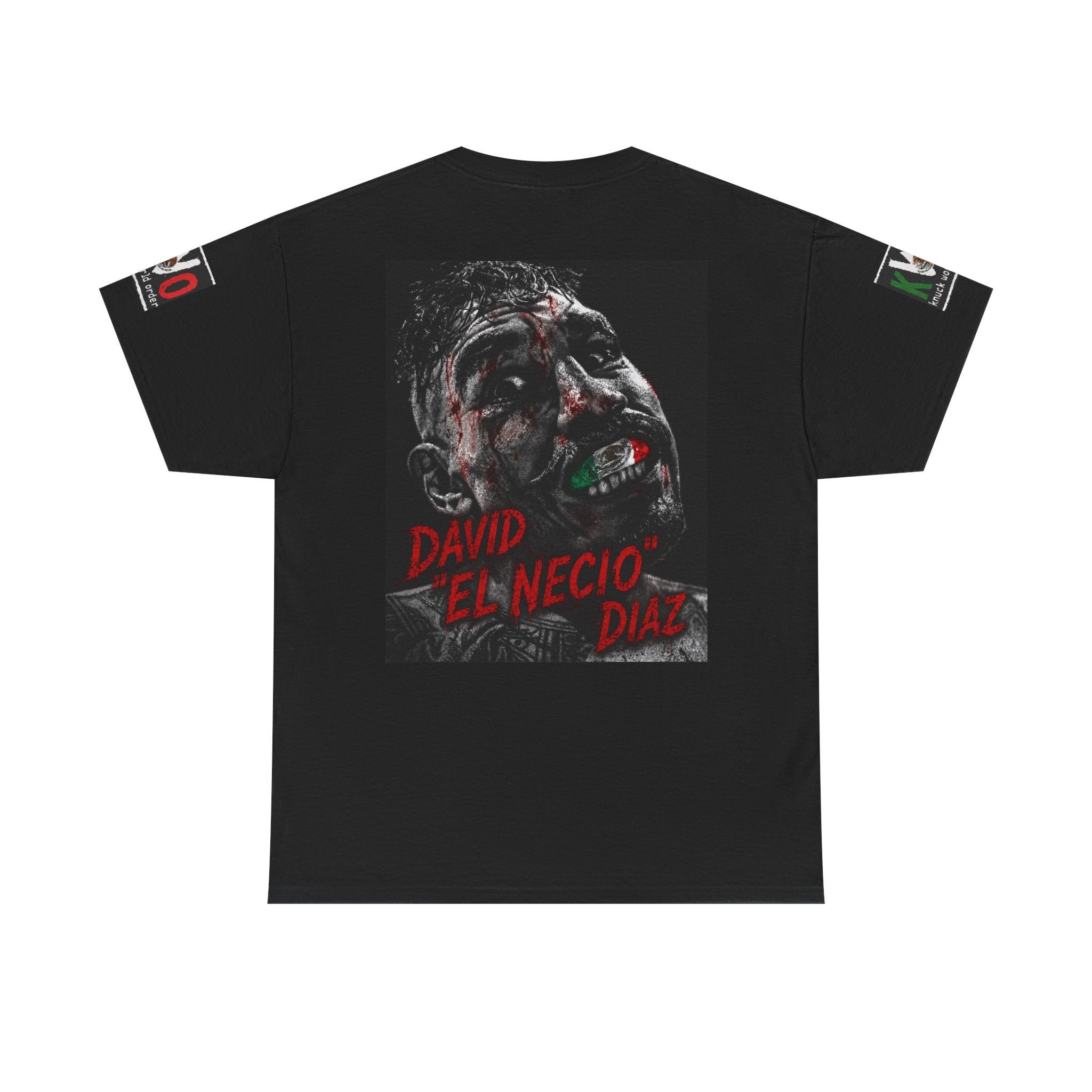 KWO 'Knuck World Order' Tee — David "El Necio" Díaz MMA Graphic Shirt